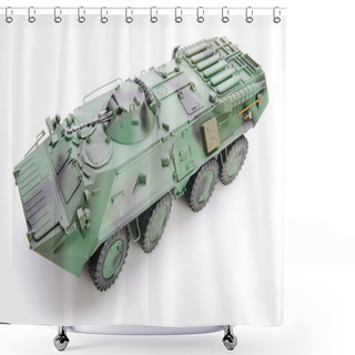Personality  Armoured Personnel Carrier Shower Curtains