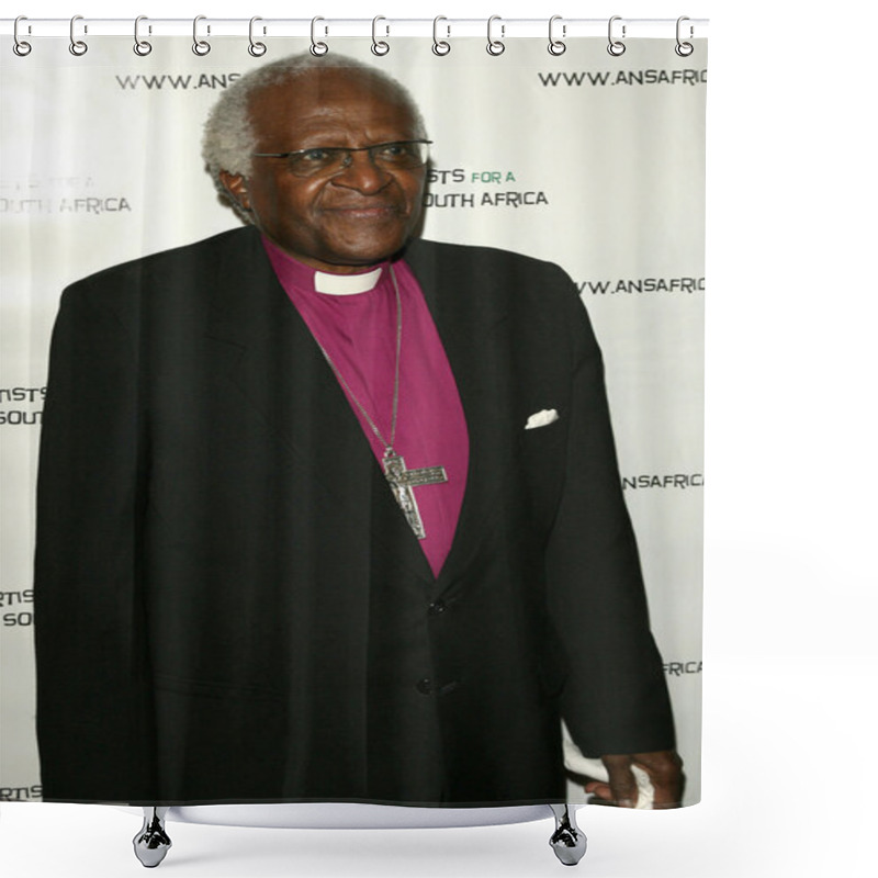 Personality  Archbishop Desmond Tutu Shower Curtains