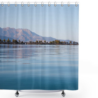 Personality  Tranquil Water Shower Curtains