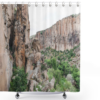 Personality  Beautiful Landscape In Goreme National Park, Cappadocia, Turkey Shower Curtains