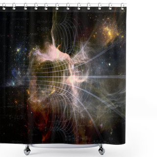 Personality  Accidental Cosmos Shower Curtains