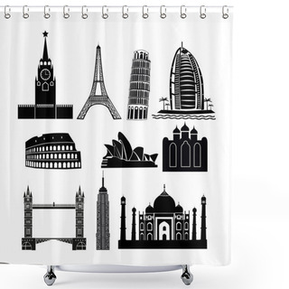 Personality  Buildings, Ancient, History Shower Curtains