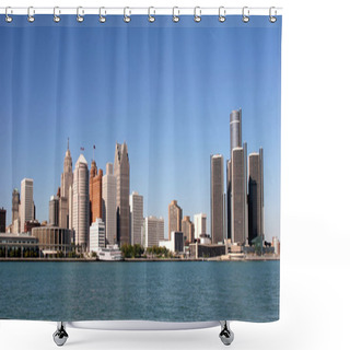 Personality  Detroit, USA Shower Curtains