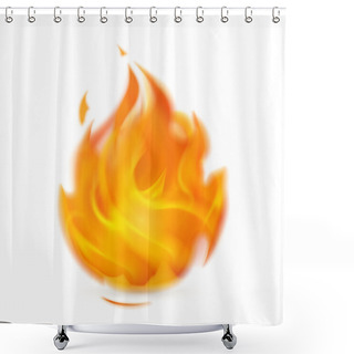Personality  Fire, Icon Shower Curtains