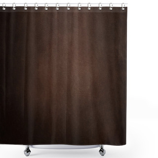 Personality  Brown Seat Upholstery Detail Texture Background Shower Curtains