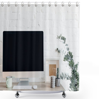 Personality  Workplace Shower Curtains