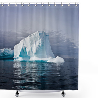 Personality  Antarctic Iceberg Shower Curtains