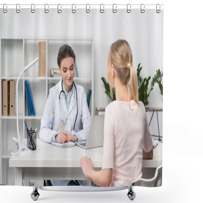 Personality  Patient And Doctor In Hospital  Shower Curtains