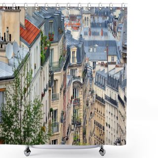Personality  Montmartre Quarter Shower Curtains