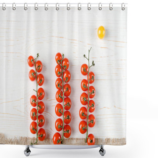 Personality  Fresh Ripe Tomatoes Shower Curtains
