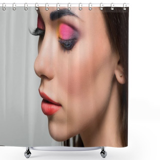 Personality  Makeup Shower Curtains