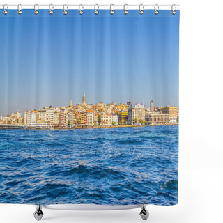 Personality  Istanbul Seascape Shower Curtains