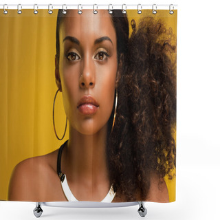 Personality  African Beauty Shower Curtains