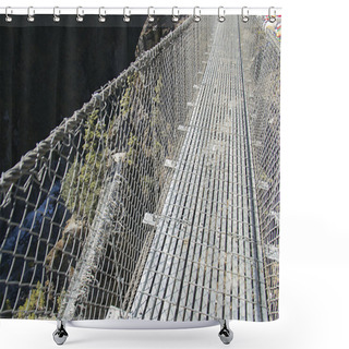 Personality  The Bridge Shower Curtains