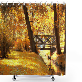 Personality  Autumn Scenery. Shower Curtains