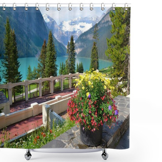 Personality  LAKE LOUISE , CANADA Shower Curtains