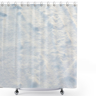 Personality  Snow Cover Outdoors Shower Curtains