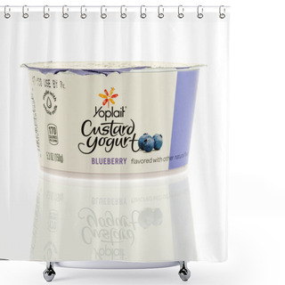 Personality  Yoplait Custard Yogurt Shower Curtains