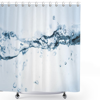 Personality  Water Wave Shower Curtains