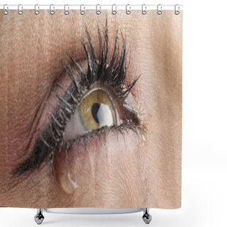 Personality  Tears Shower Curtains