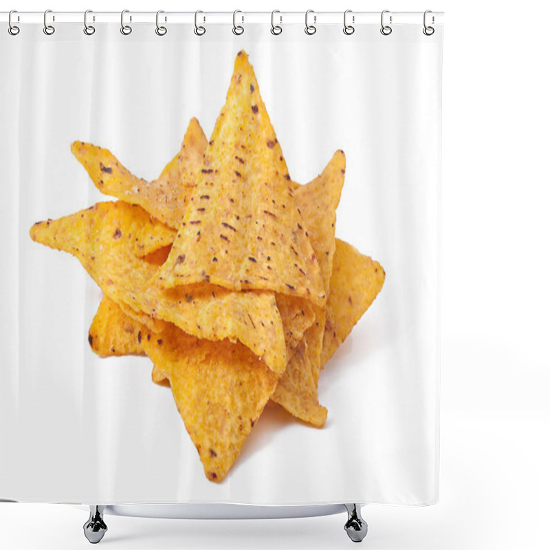 Personality  Pile of nachos shower curtains