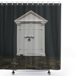 Personality  Door Shower Curtains