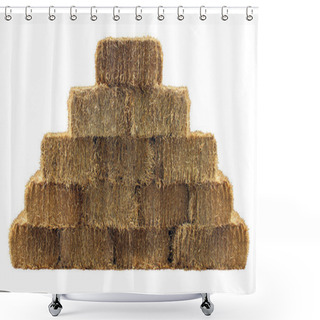 Personality  Bale Of Hay Wall Shower Curtains