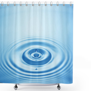 Personality  Water Drop Shower Curtains