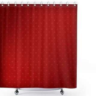 Personality  Polka Dot Background Shower Curtains