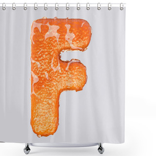 Personality  The English Letter F Shower Curtains