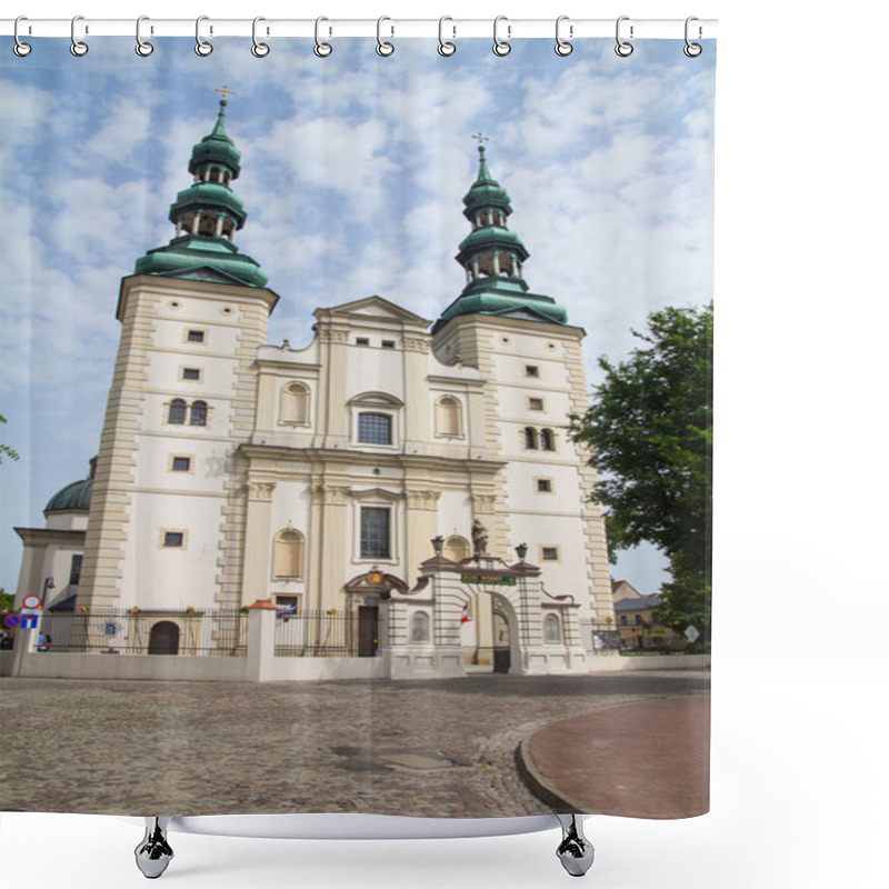 Personality  Cathedral Church In Lowicz Shower Curtains