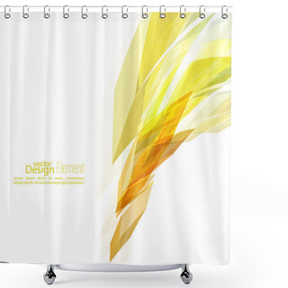 Personality  Angular Geometric Color Shape Shower Curtains