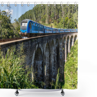 Personality  Train Shower Curtains