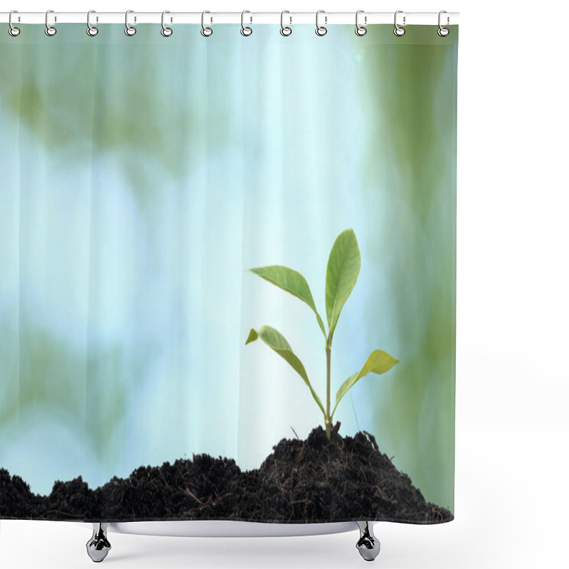 Personality  Tree plant grown shower curtains