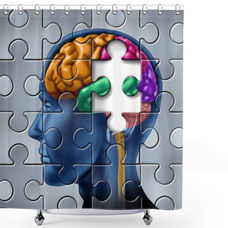 Personality  Intelligence Loss Shower Curtains