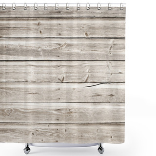 Personality  Old Grungy Wooden Planks Texture Shower Curtains