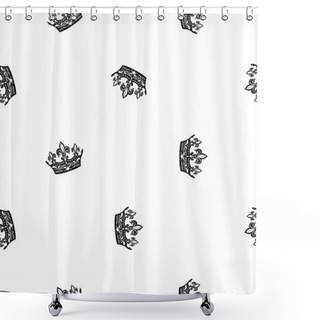 Personality  Fashion Royal Signs Shower Curtains