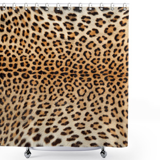 Personality  Leopard Skin Background Shower Curtains