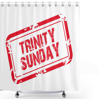 Personality  Trinity Sunday Holy Spirit Shower Curtains