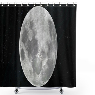 Personality  Moon. Elements Of This Image Furnished By NASA Shower Curtains