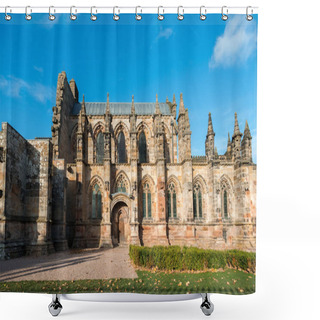 Personality  Rosslyn Chapel, Scotland Shower Curtains
