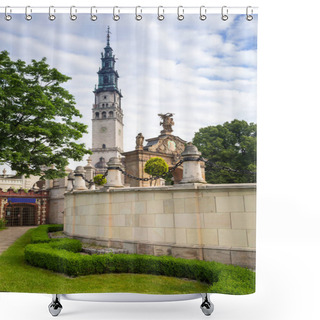 Personality  The Jasna Gora Monastery In Czestochowa City, Poland Shower Curtains