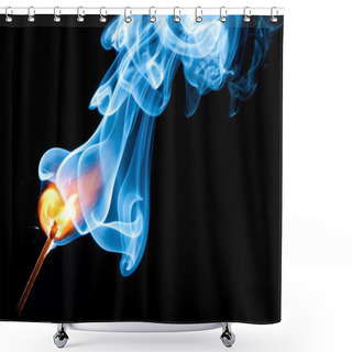 Personality  Bursting Match Shower Curtains