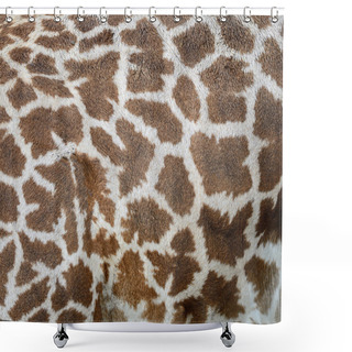 Personality  Giraffe Skin Shower Curtains