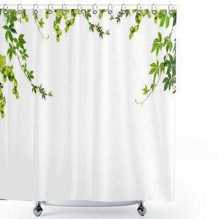 Personality  Foliage Shower Curtains