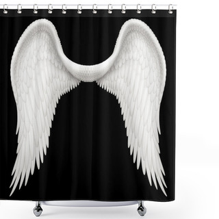 Personality  Angel Wings Shower Curtains