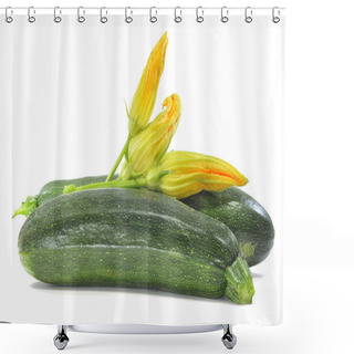 Personality  Zucchinis Shower Curtains
