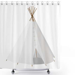 Personality  Wigwam Shower Curtains