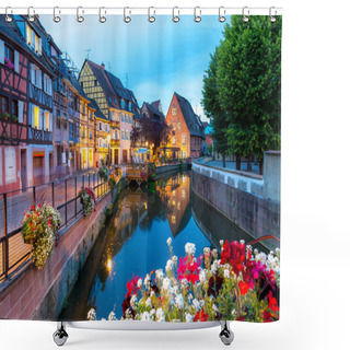 Personality  Colmar City In France Shower Curtains