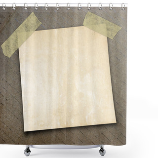 Personality  Packing Paper Shower Curtains